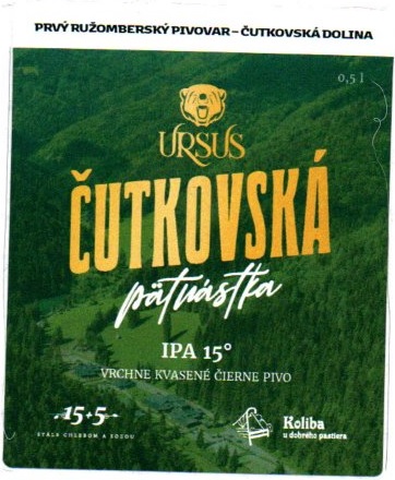 Cutkovska patnastka 0,5l 1