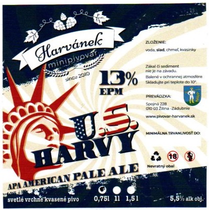US Harvy 13 8