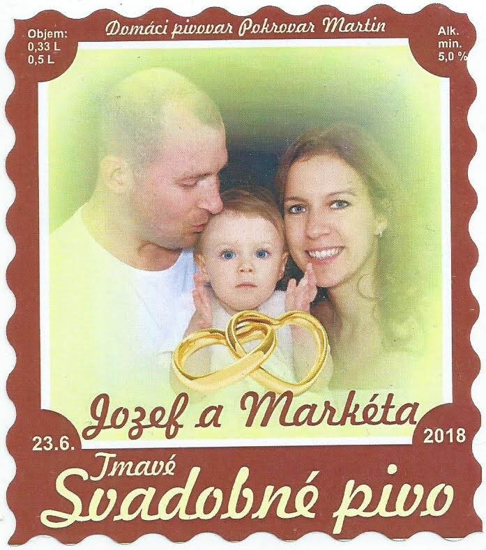 Svadobné pivo - Jozef a Marketa