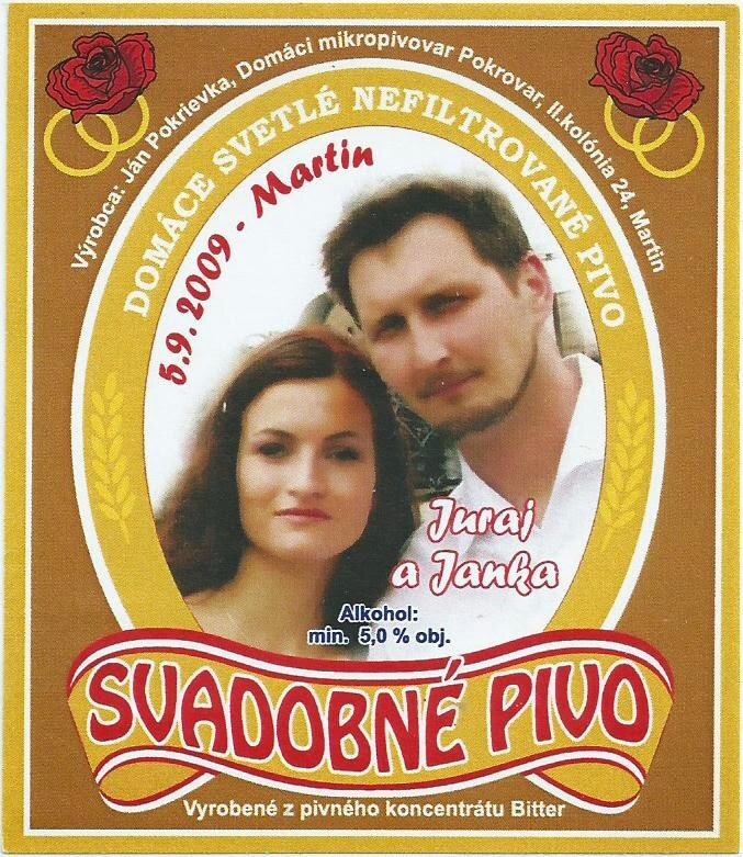 Svadobné pivo - Juraj a Janka