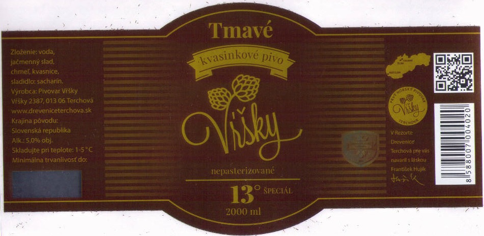 Tmave 13 2000ml - QR kod